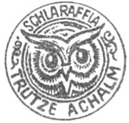 Das Siegel der Schlaraffia Reutlingen Trutze Achalm